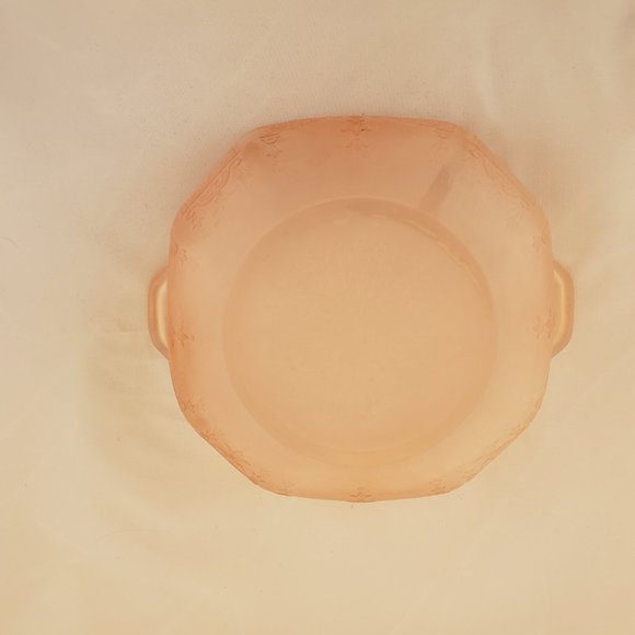 Vintage Pink Depression Glass 6" Bowl in Princess - Picture 5 of 5